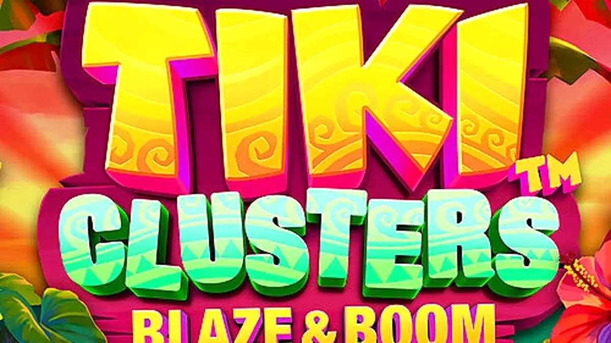 Tiki Clusters Blaze & Boom slot game screen